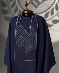 Navy agbada
